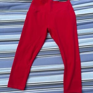 ZYIA Vibrant Red Capris